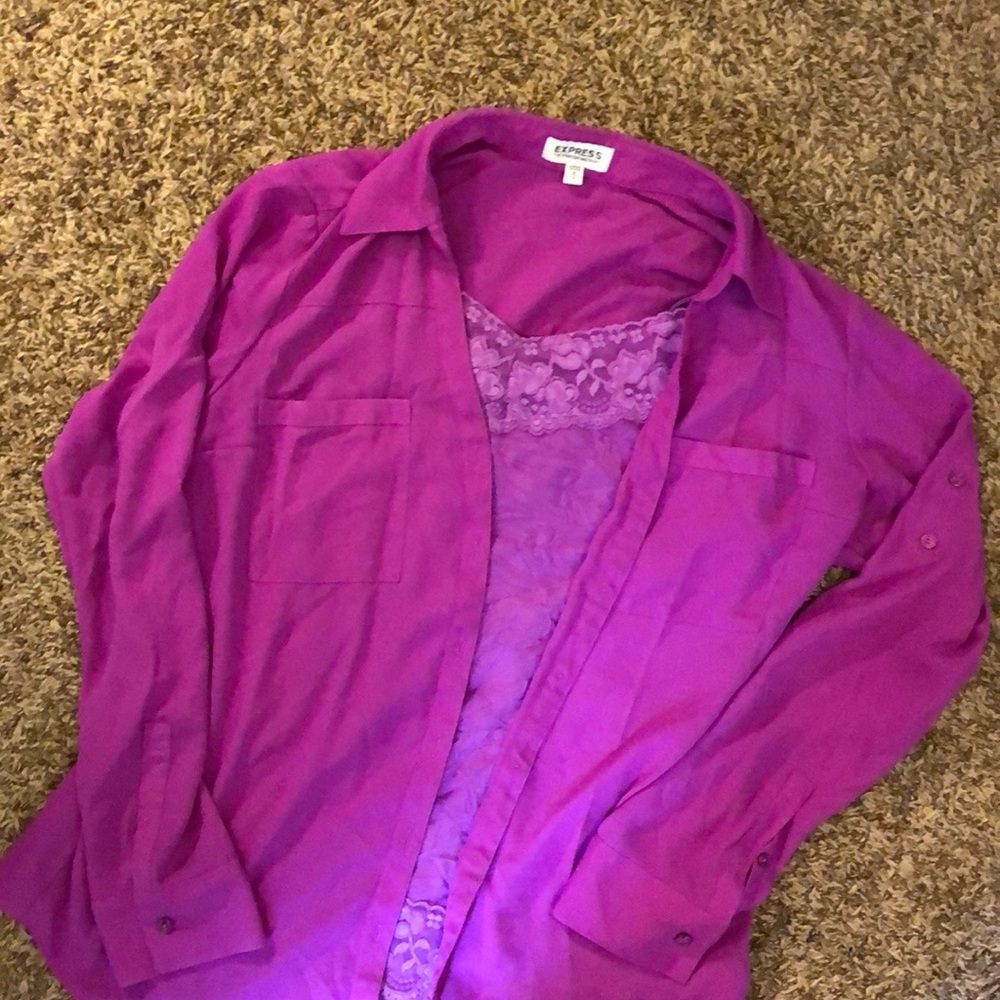 Bright Purple Portofino Shirt